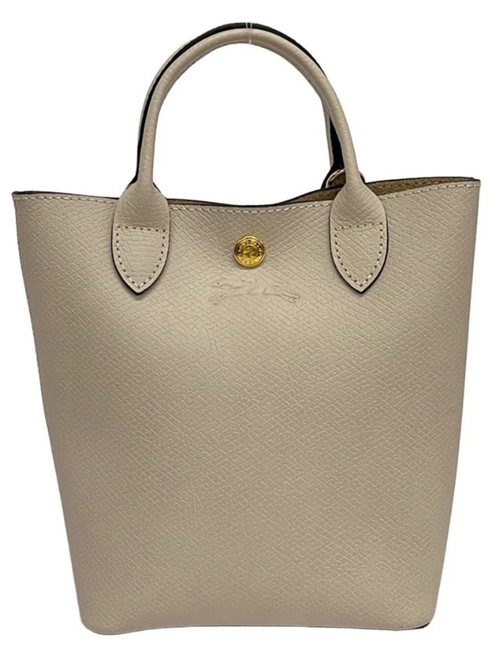 LONGCHAMP Epure 10269HYZ555 Beige Leather Tote Bag